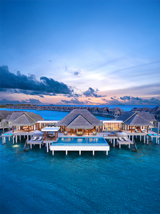 Luxury Over Water Residences at Anantara Kihavah Maldives Villas