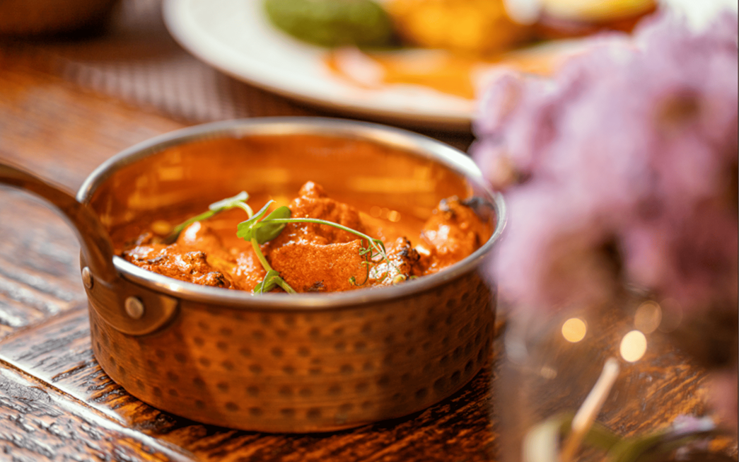 Indian food closeup image