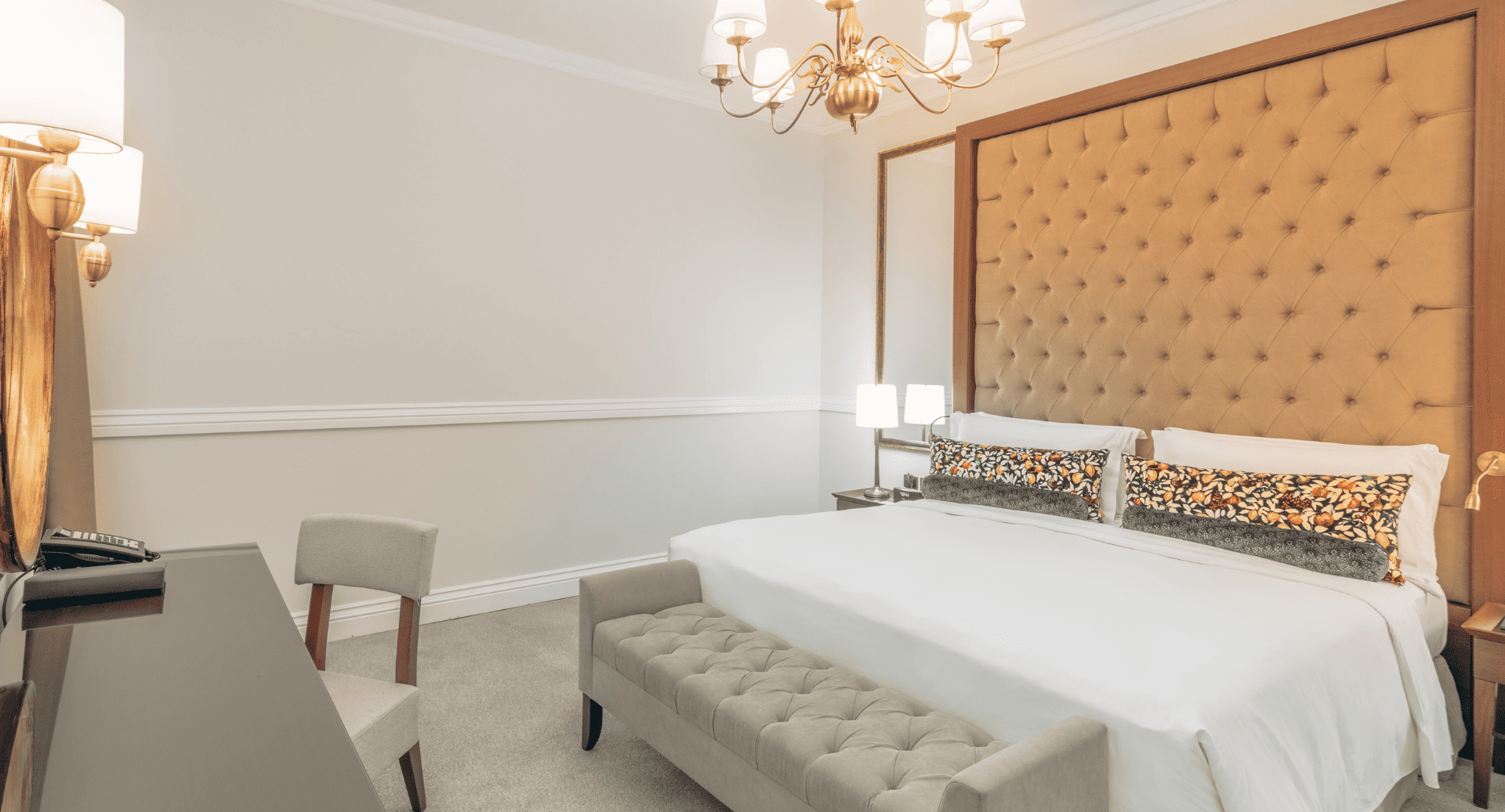 Bedroom image of the one bed room apartment