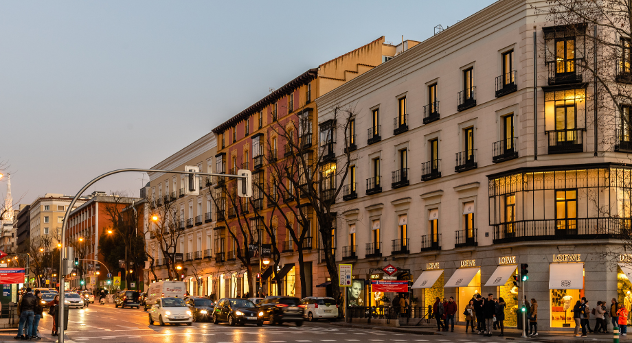 Loewe store in Madrid