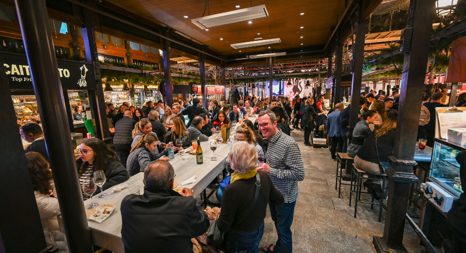 Tapas and gathering in Madrid