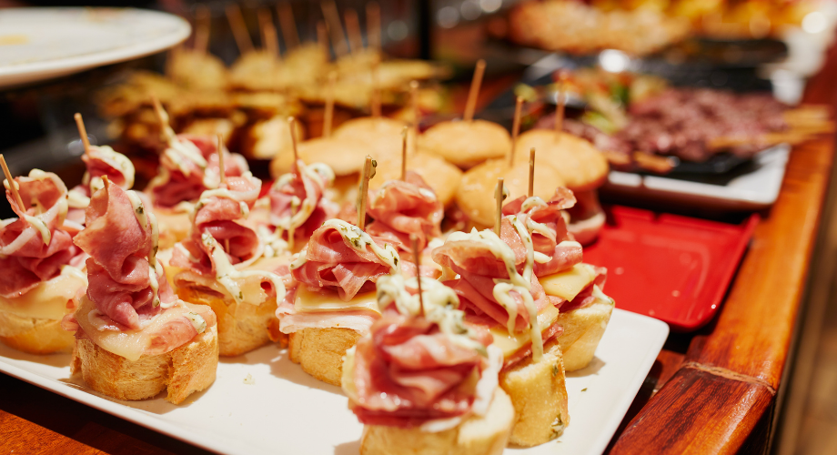 Eating tapas in Madrid and trying out Spanish food