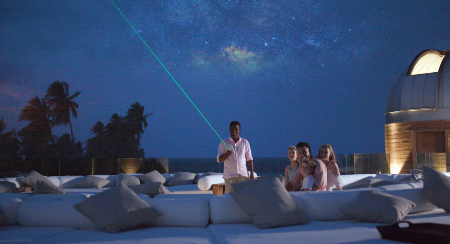 Astrotourism setup for optimal star observation