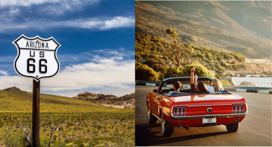 Iconic highways like Route 66 in the United States have inspired countless road trip adventurers