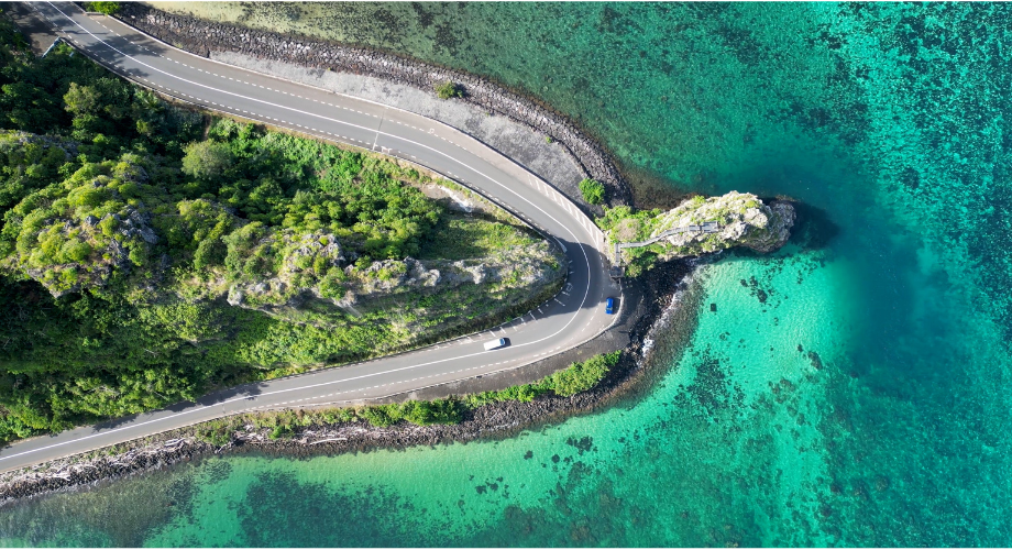 Road trip destination Mauritius