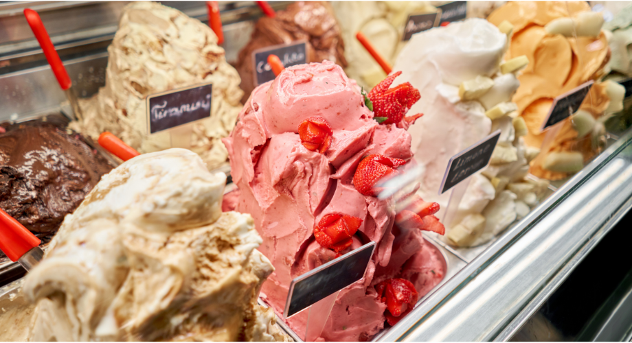 Origination of Gelato - Italy