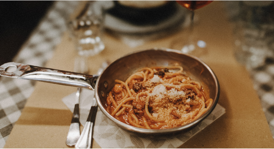 amatriciana local Roman pasta