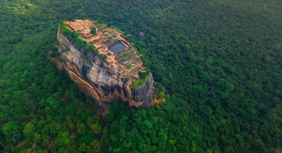 Fortress in the sky, the Sigiriya Rock