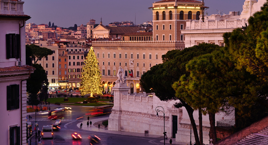 Winter in Rome by the  Anantara Palazzo Naiadi Rome Hotel 
