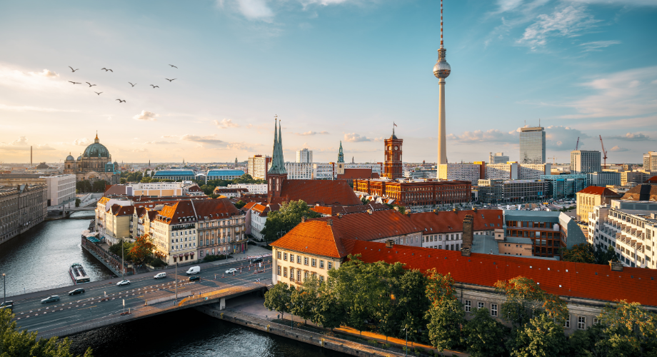 Berlin, the rare urban playground