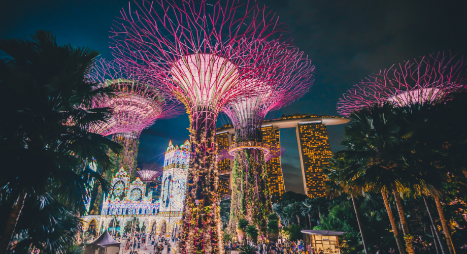 Christmas Wonderland at Gardens by the Bay Singapore