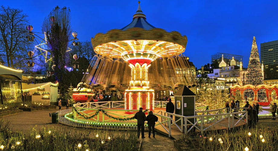 Copenhagen Tivoli Gardens Christmas Market
