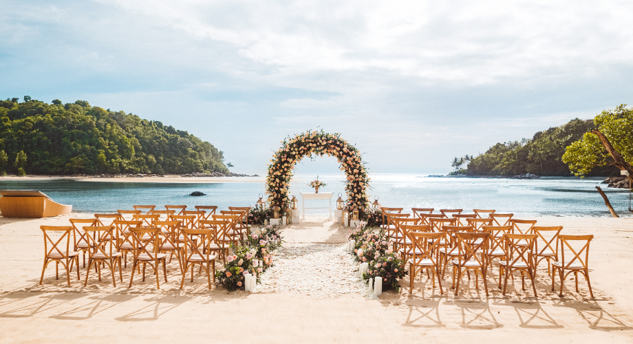Wedding in Thailand's southern coast