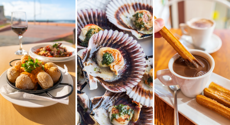 Grilled meats, hearty stews and papas arrugadas Santa Cruz 