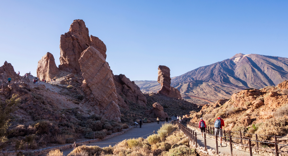 Exploring Mount Teide with kids
