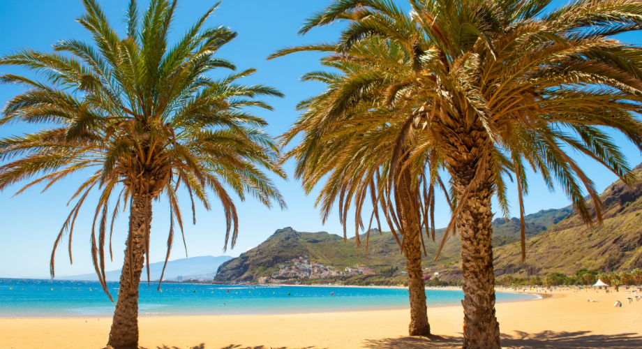 Best Tenerife beach for families: Playa de Las Teresitas