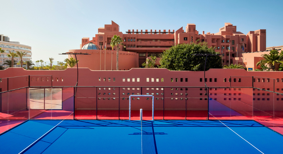 World Padel Tour court at Tivoli La Caleta Tenerife Resort 